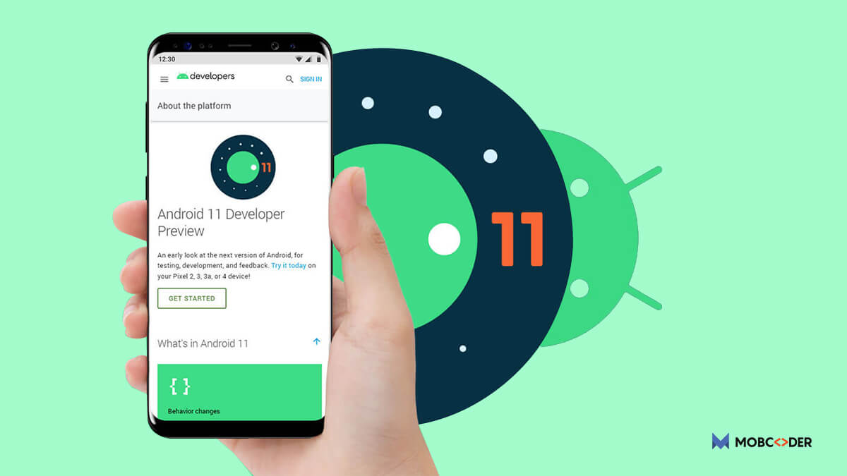 All new Android 11 features with developers preview