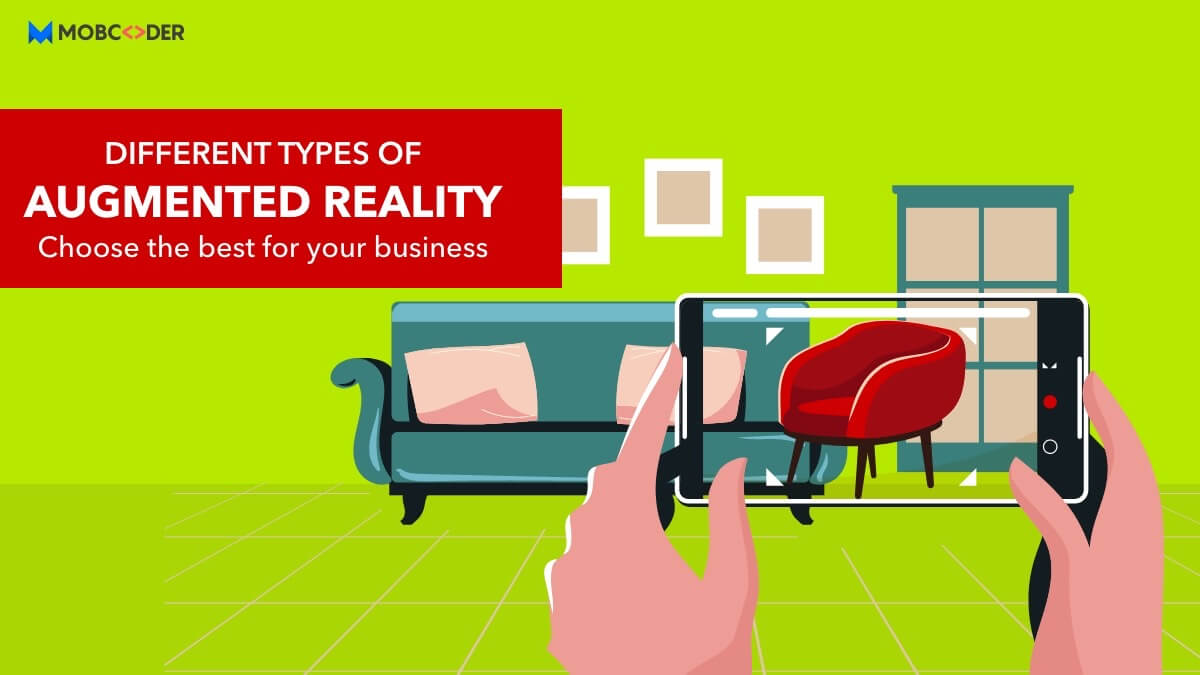 What are the different types of Augmented Reality?